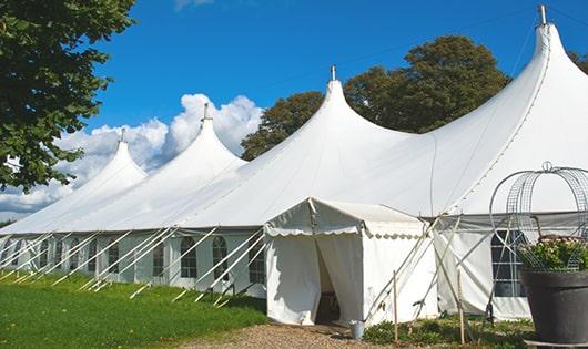 sleek white porta potties for events, providing a reliable and functional option for those in need in Chestnut Hill, MA